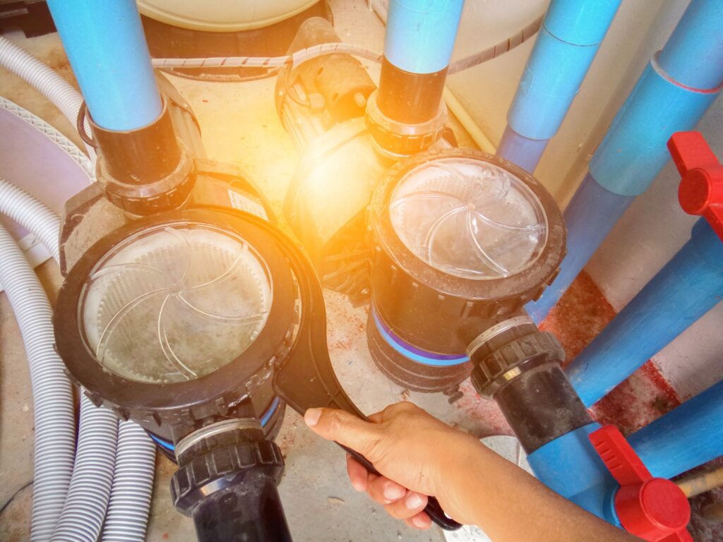 pool pump filter baskets